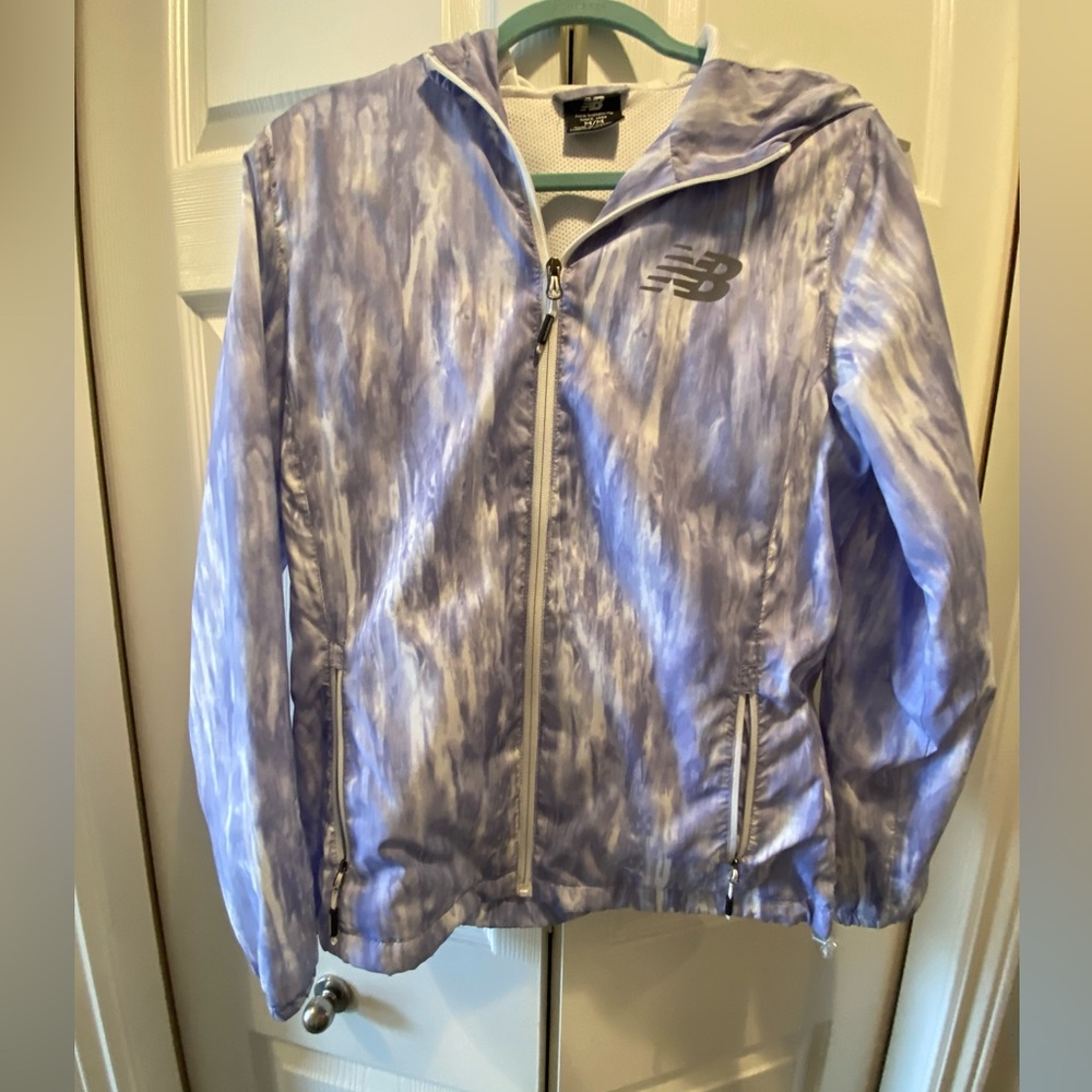 New Balance Purple Windbreaker  New
